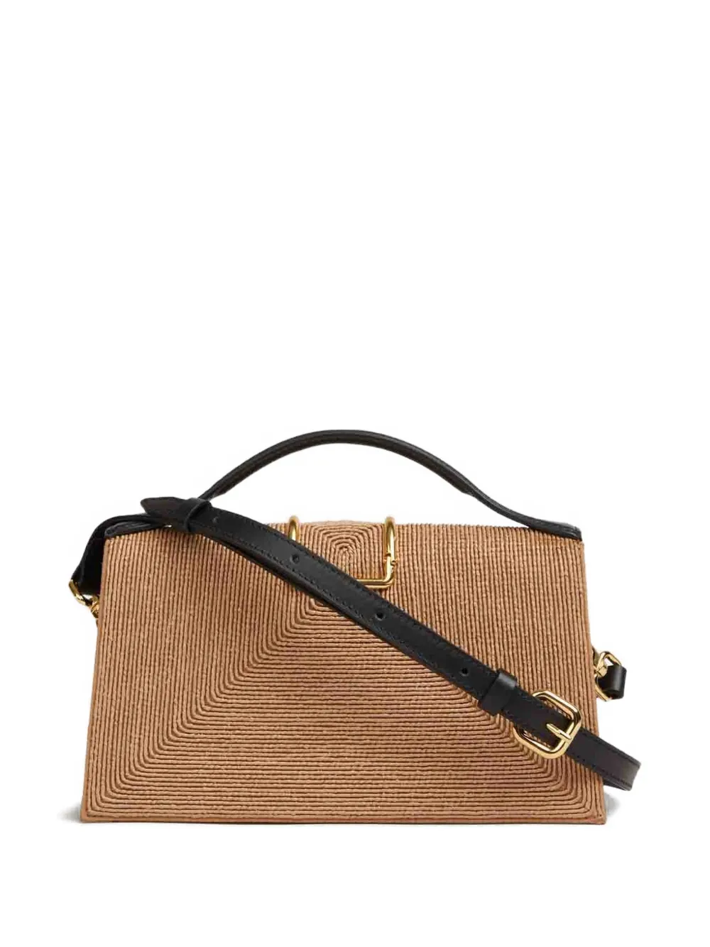 Сумка-тоут La Pochette Rond Carre Jacquemus, бежевый — фото 2