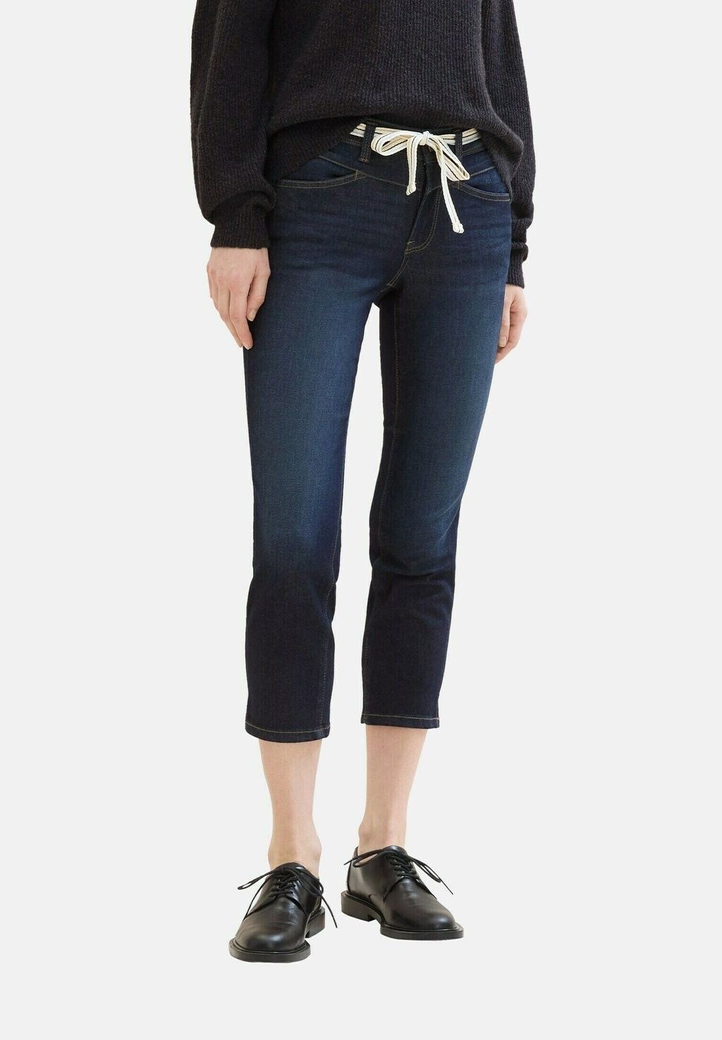 

Джинсы узкого кроя ALEXA CROPPED TOM TAILOR, темно-синий