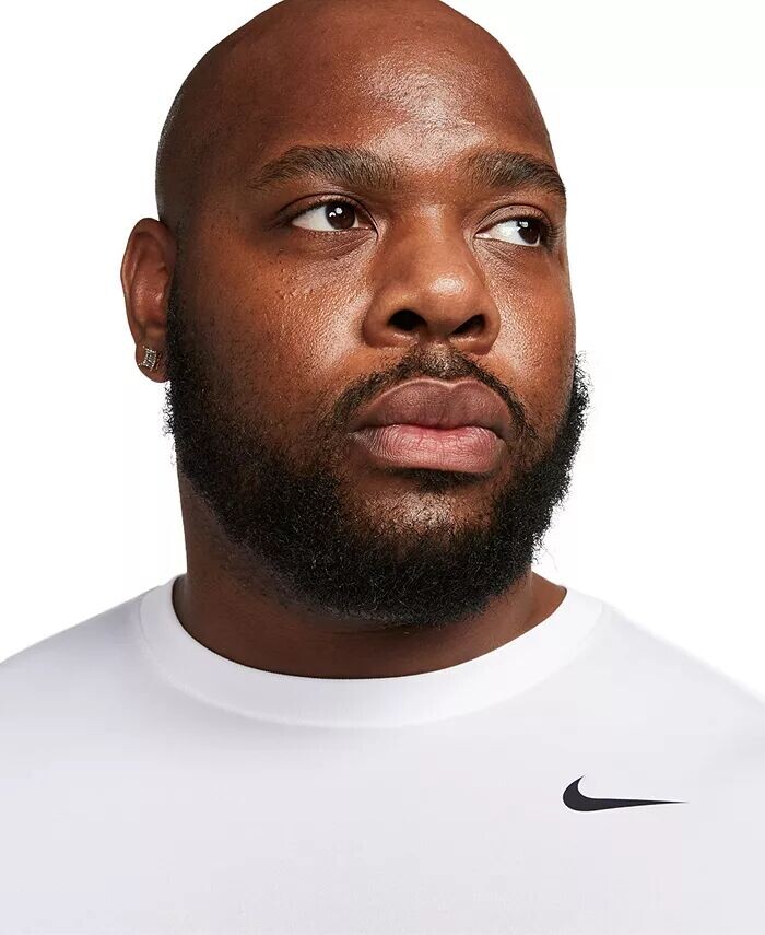 Мужская футболка для фитнеса без рукавов Legend Dri-FIT Nike, белый — фото 3