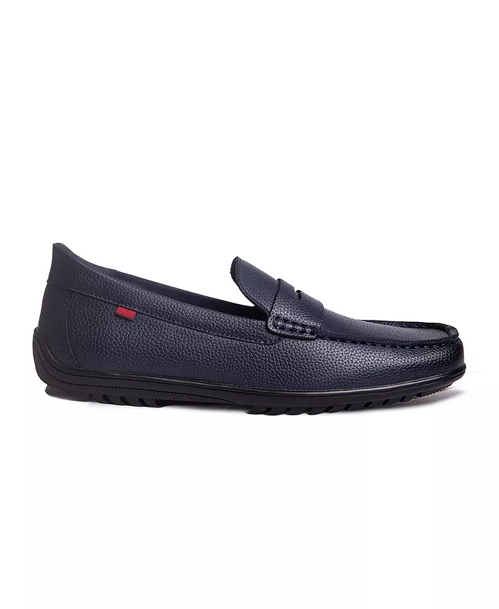 Мужские пенни лоферы John Street с технологией Hands-Free Slip On Marc Joseph New York, синий — фото 2