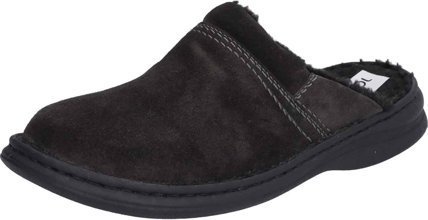 Мужские домашние тапочки Josef Seibel Max 67, ширина G (стандартная), Black