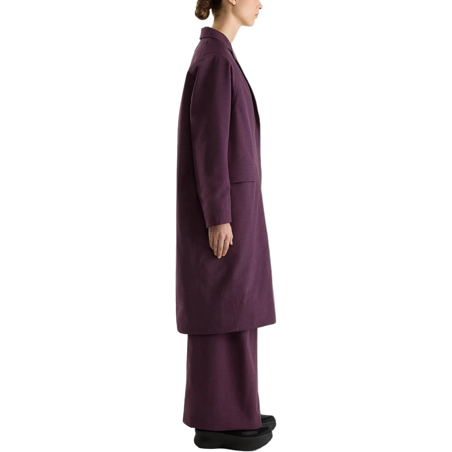 Пальто из шерсти с Coreloft Arcteryx Purple — фото 4