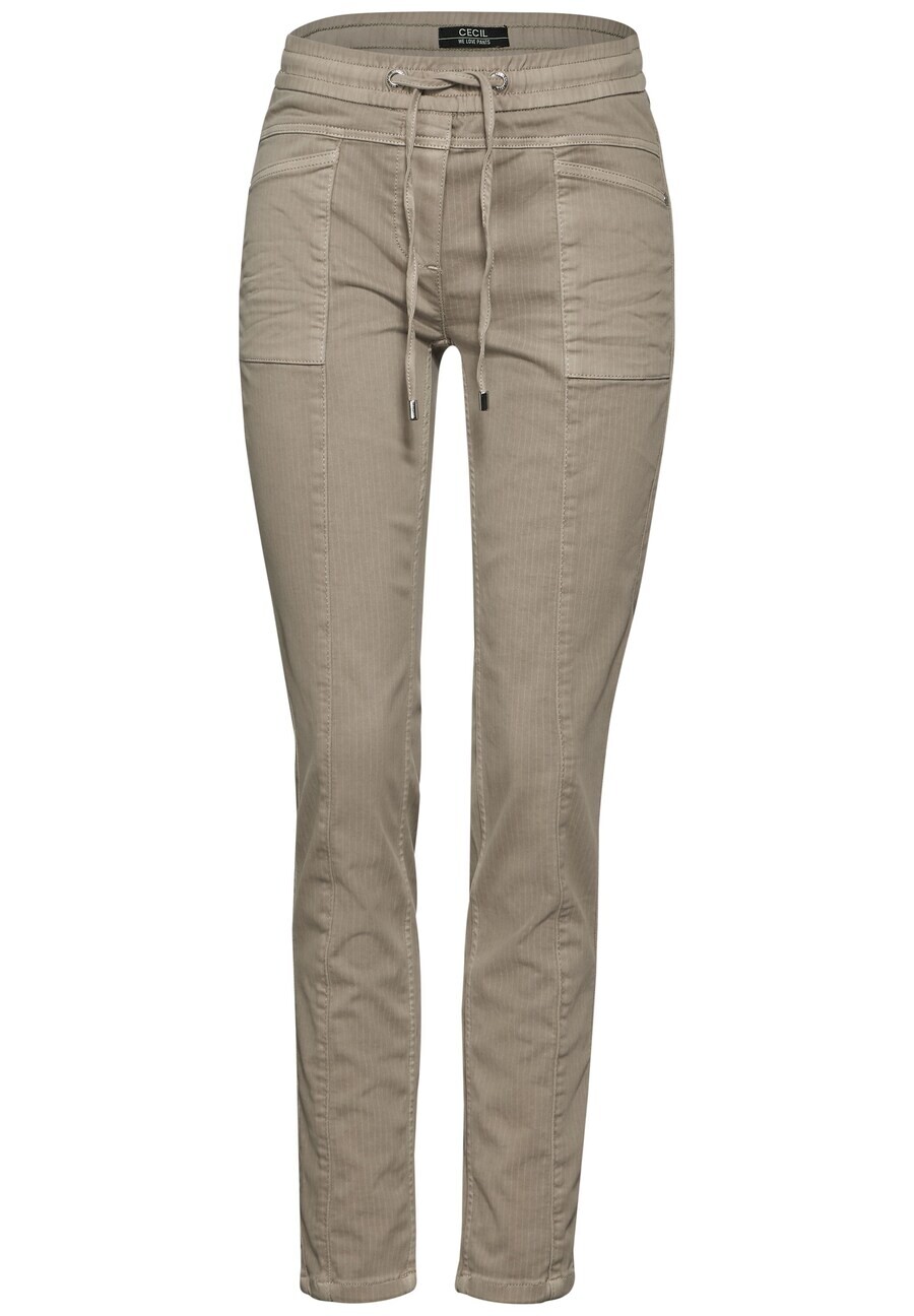 

Брюки CECIL Slim fit Pants Tracey, цвет Kitt/Dark beige