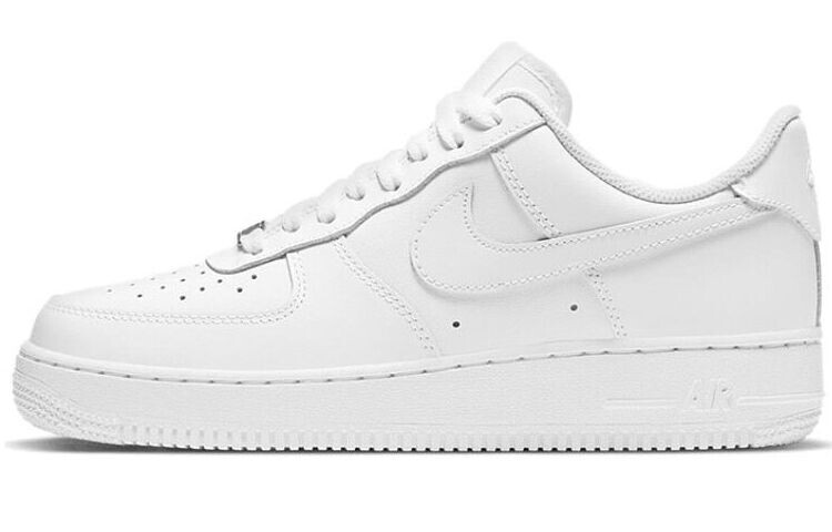 

Кроссовки Nike Air Force 1 Skateboard Shoes Women's Low-Top White Gray Black