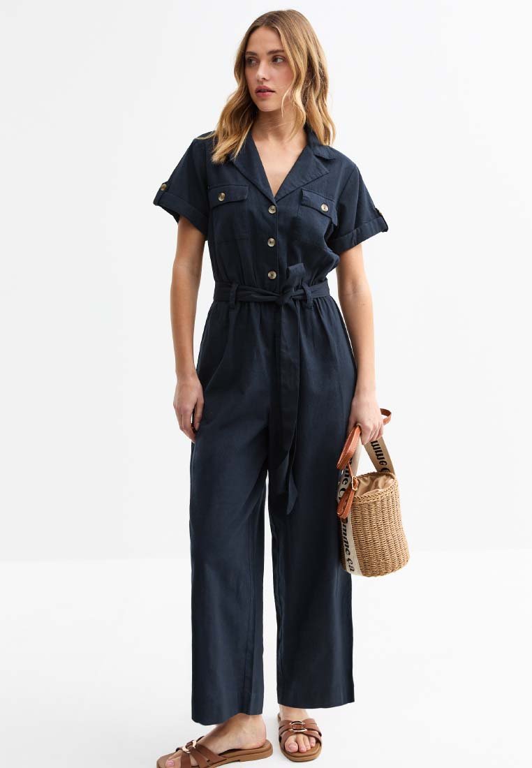 

Комбинезон UTILITY BELTED New Look, темно-синий