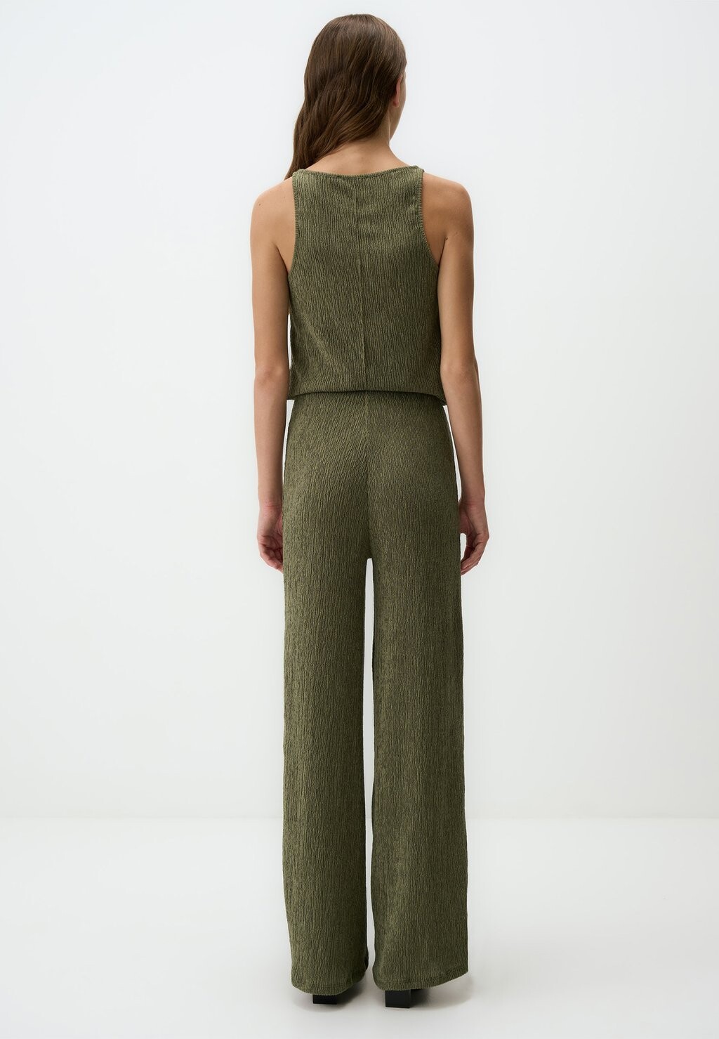 

Брюки HIGH WAIST WIDE LEG Jimmy Key, хаки