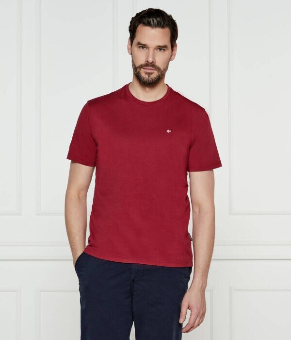 

Футболка Napapijri Salis Regular Fit, бургундия