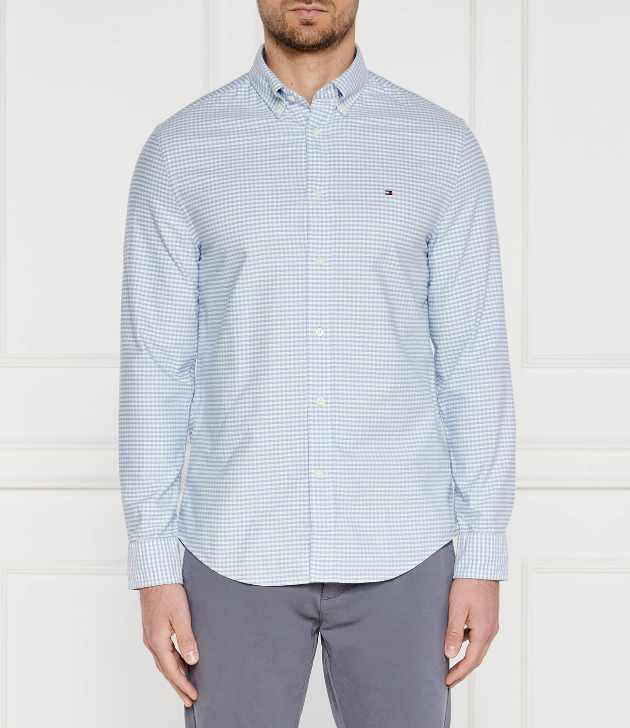 

Рубашка Tommy Hilfiger Regular Fit, синий
