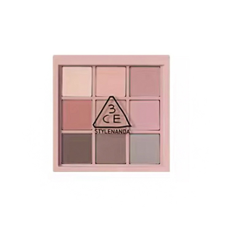 

Тени для век с девятью оттенками, легко растушевываются, создают естественный контур 3CE