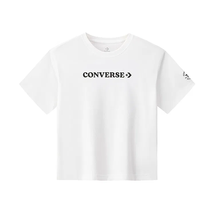 Футболка с коротким рукавом Summer Converse, Pure White