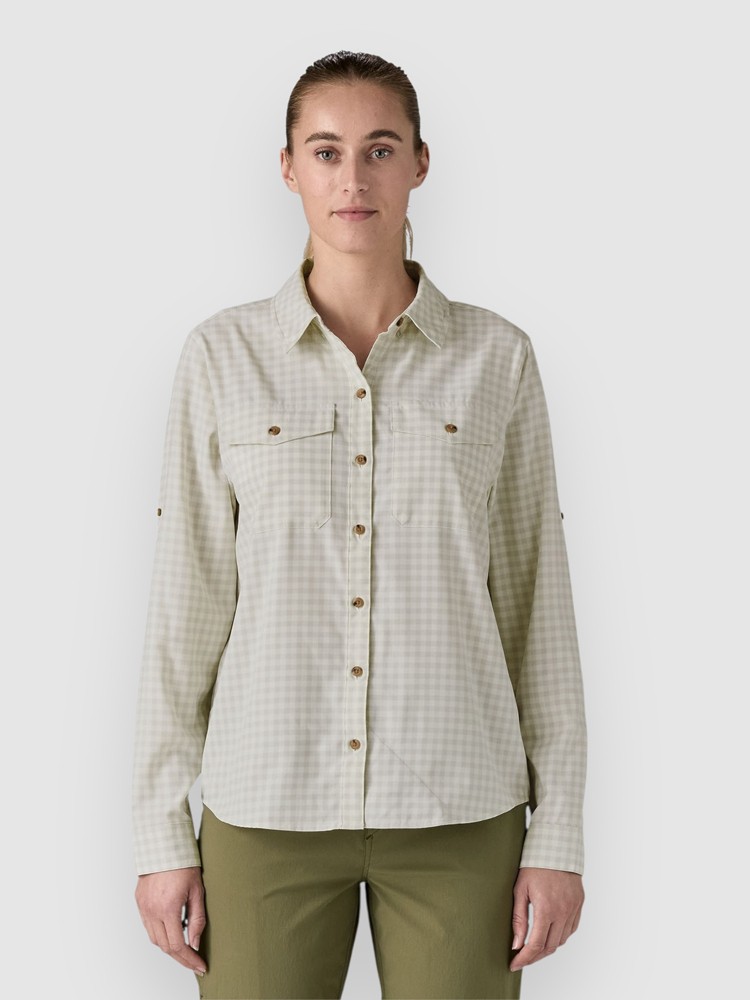 

Рубашка Patagonia Self Guided Sun Hemd, north fork/ crisp grey