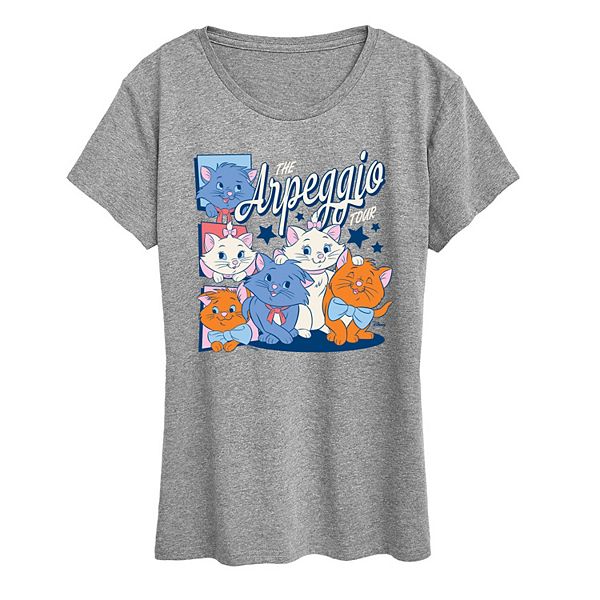 

Женская футболка The Aristocats The Arpeggio Tour Disney, Heather Gray, Бежевый, Женская футболка The Aristocats The Arpeggio Tour Disney, Heather Gray