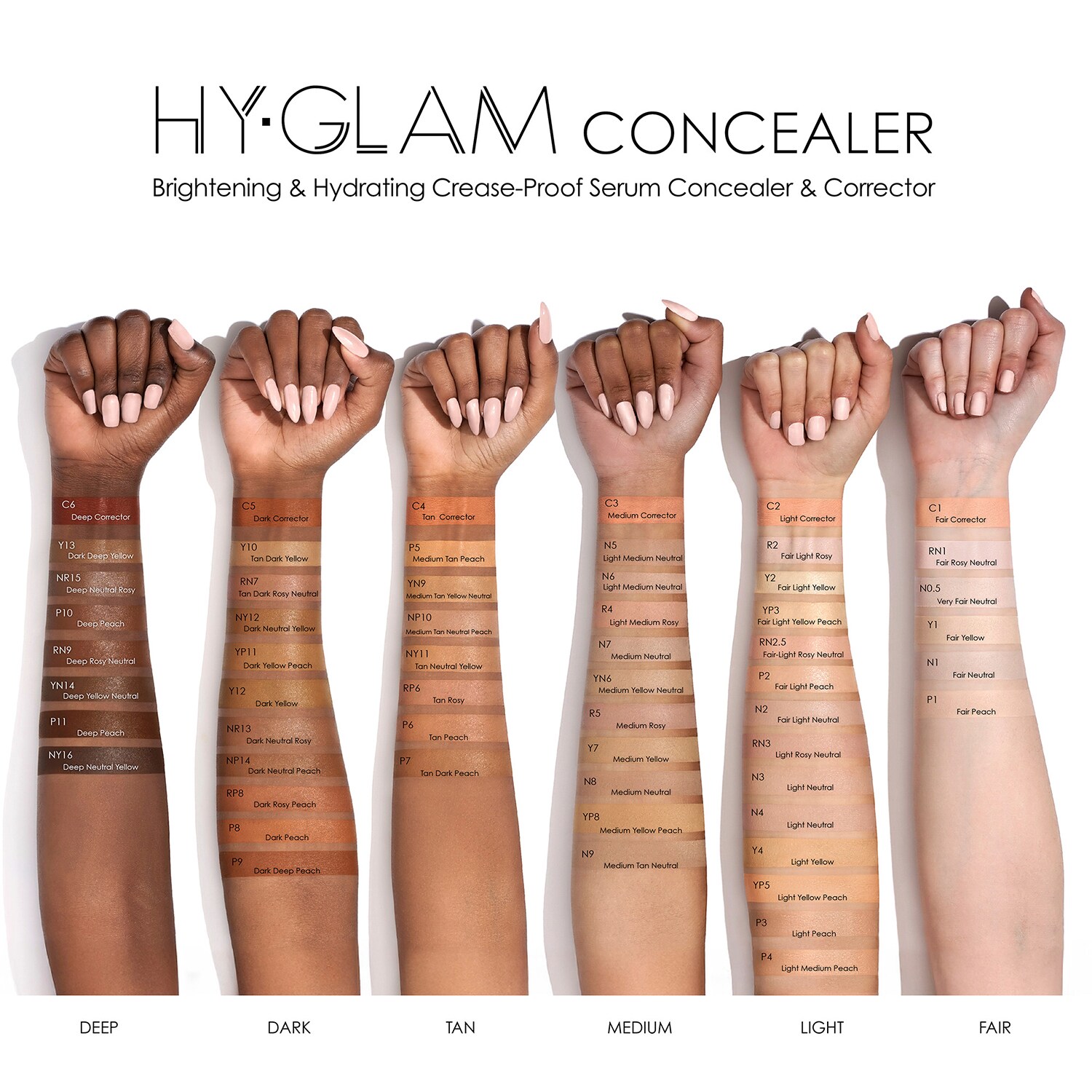 Консилер Hy-Glam Concealer Natasha Denona, YP3+7 ml — фото 2
