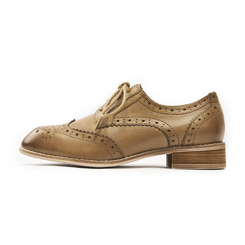 Туфли женские повседневные Women's Casual Shoes Women's Low-Top Malemonkey, цвет Apricot