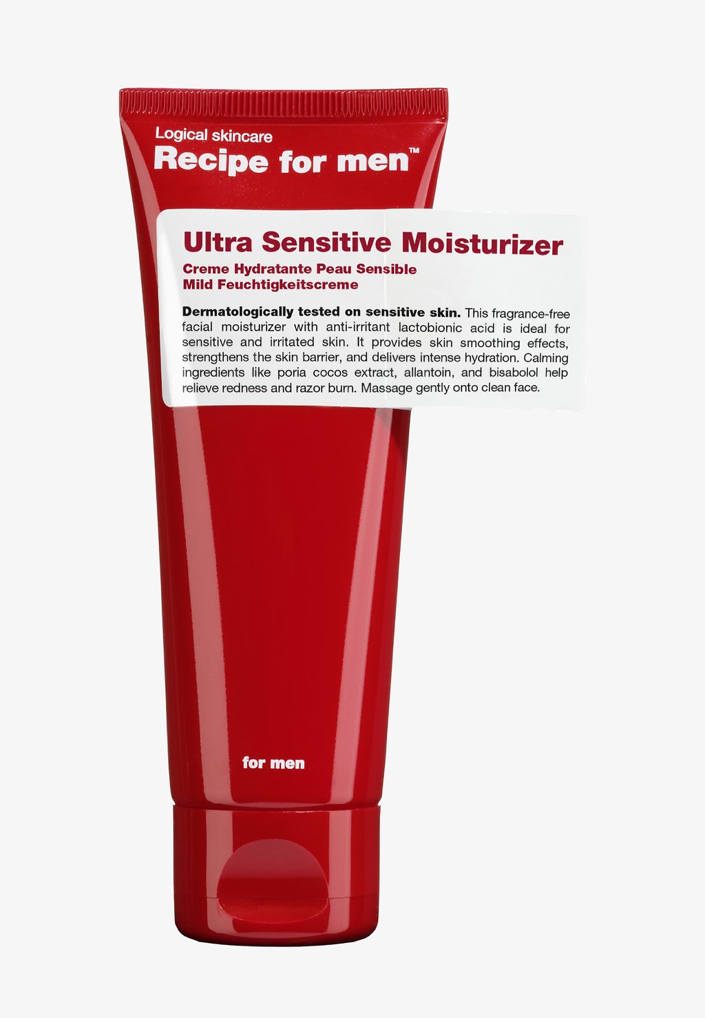 

Дневной уход Ultra Sensitive Moisturizer Recipe For Men