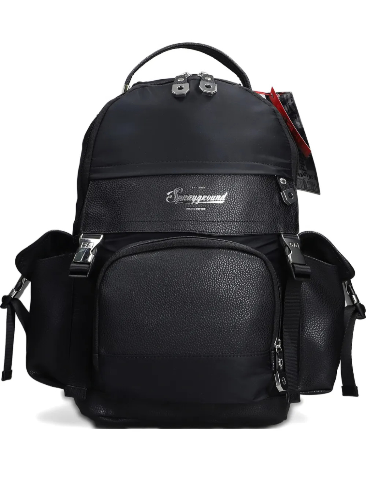

Рюкзак с текстурой Sprayground, черный