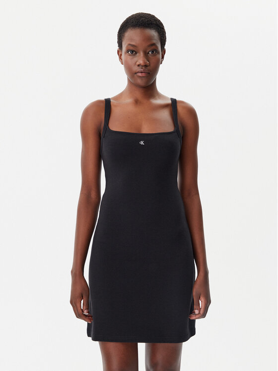 

Летнее платье облегающего кроя J20J225272 Calvin Klein Jeans, черный