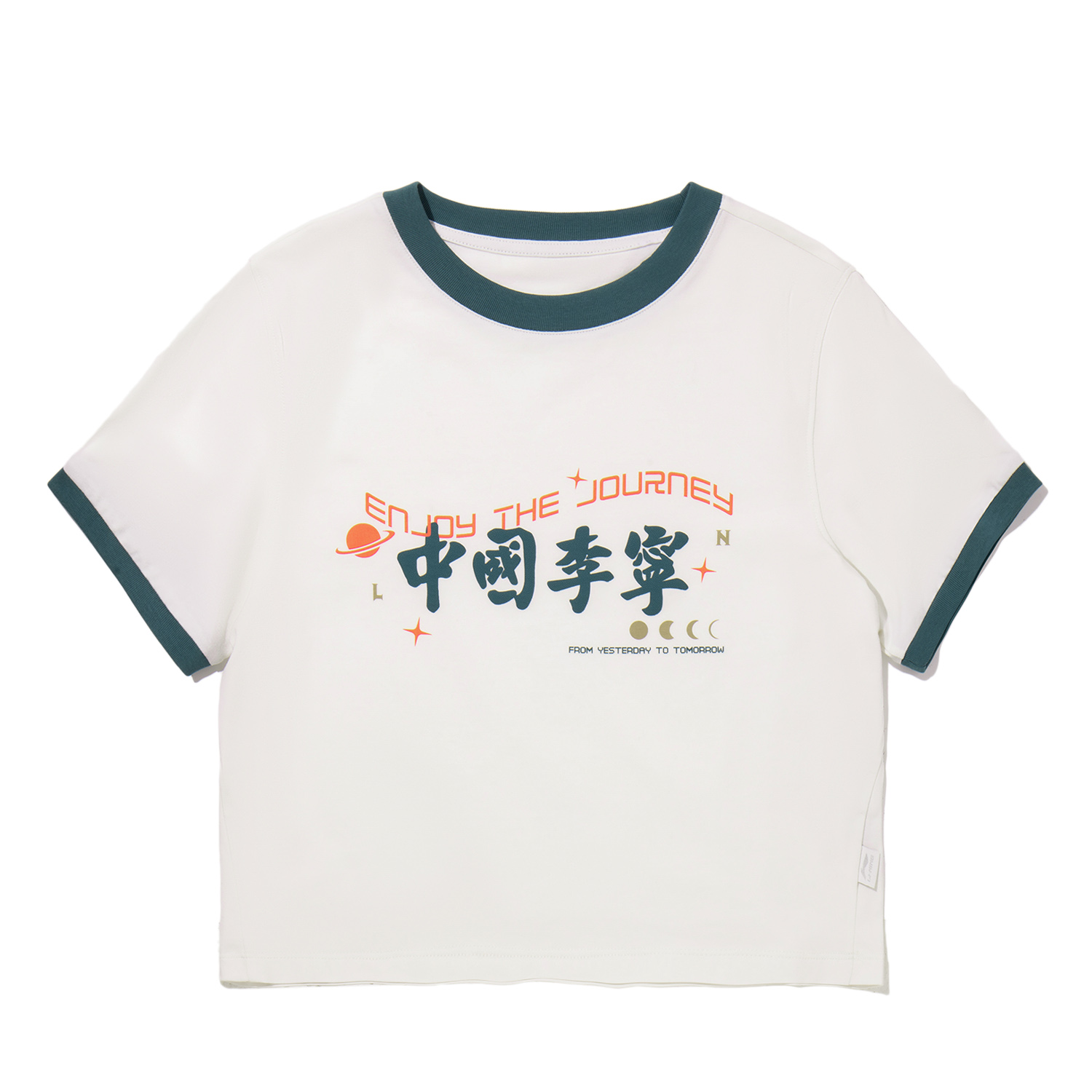 

LiNing Футболка Women's Champagne White/Water Jasper, Белый, LiNing Футболка Women's Champagne White/Water Jasper