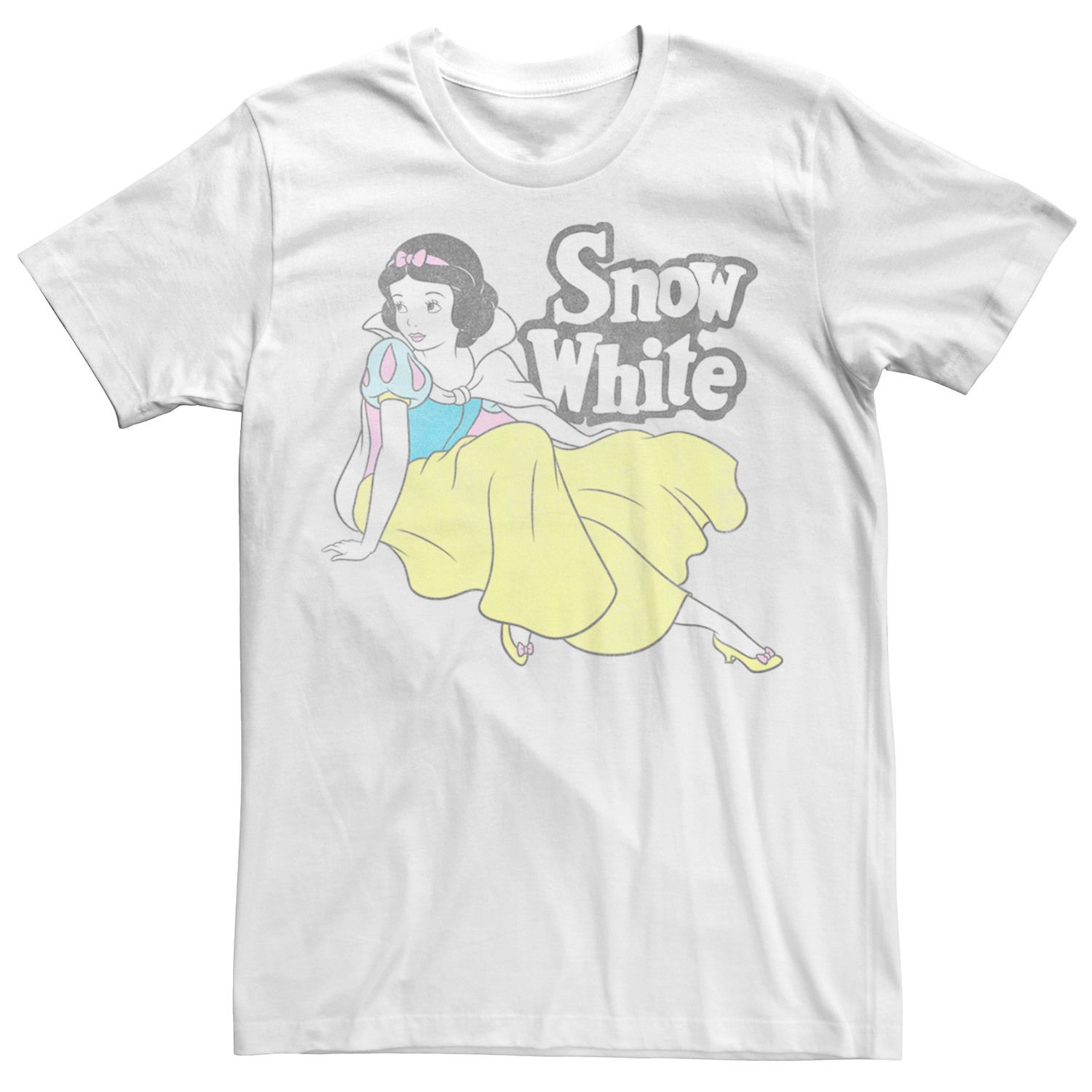 

Мужская футболка Disney Snow White с простым портретом Licensed Character