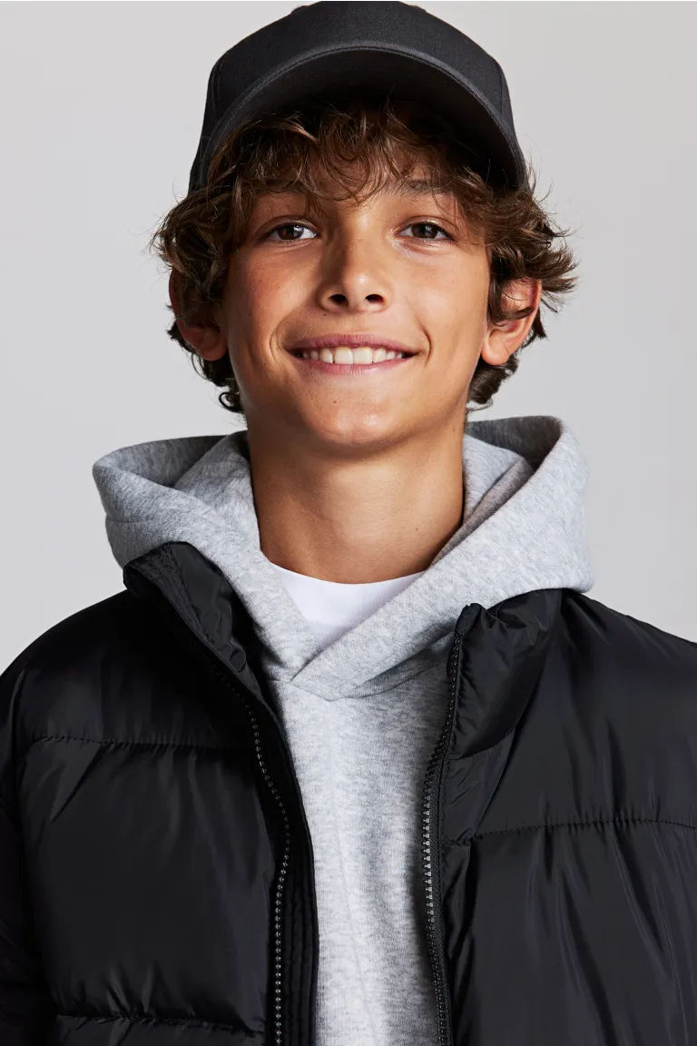 

Стеганая куртка H&M, черный