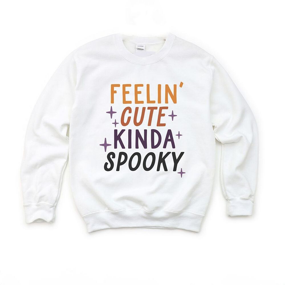 

Толстовка с принтом Feelin' Cute Kinda Spooky Youth The Juniper Shop, белый