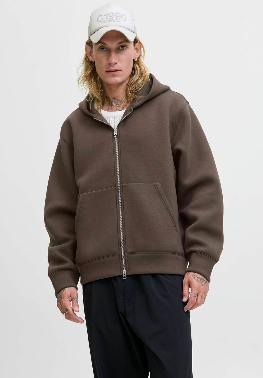 

Толстовка Jack & Jones LOCKER GESCHNITTEN KAPUZE , Seal Brown/Brown