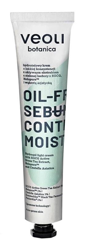 

Veoli Botanica Oil-Free Sebum Control Moisturizer дневной крем для лица, 50 ml