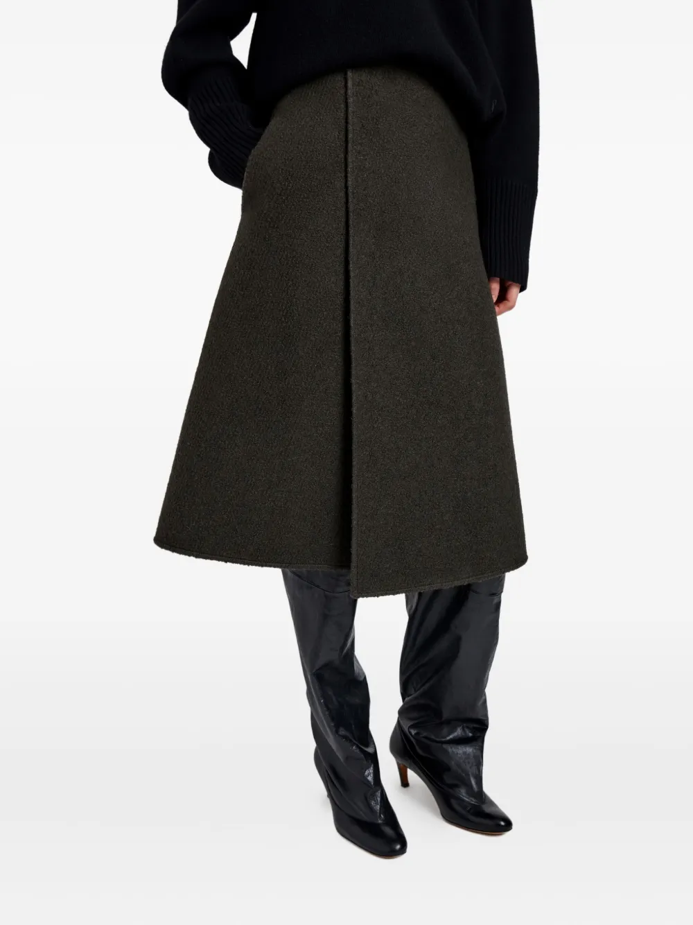 

Твиловая юбка Bodhi Proenza Schouler, коричневый