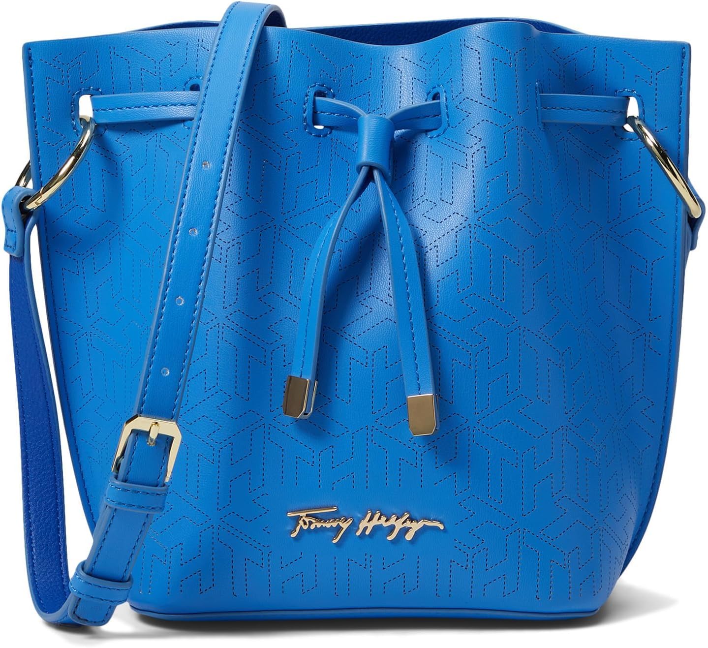 

Ведро Tommy Hilfiger Tina Bucket с перфорацией и флагом из ПВХ, Mesmerizing Blue/Ultra Blue
