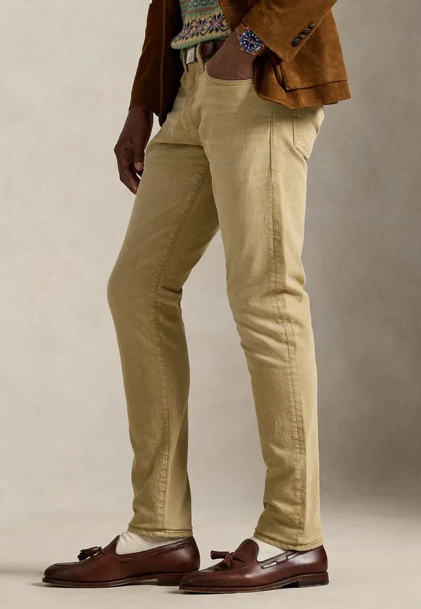 Узкие джинсы-поло sullivan из эластичной ткани, облегающие джинсы. Polo Ralph Lauren, Khaki Hill — фото 4