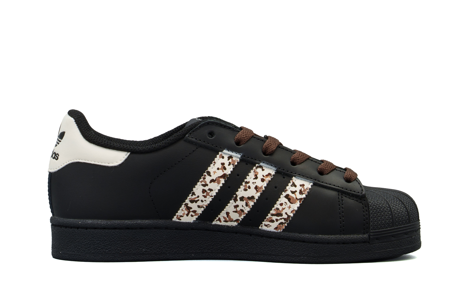 Superstar 2 детские скейтбординговые кроссовки unisex Adidas Originals, черный — фото 3