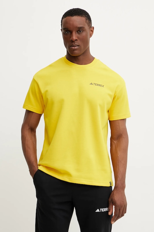 

Футболка спортивная x National Geographic Adidas Terrex, желтый