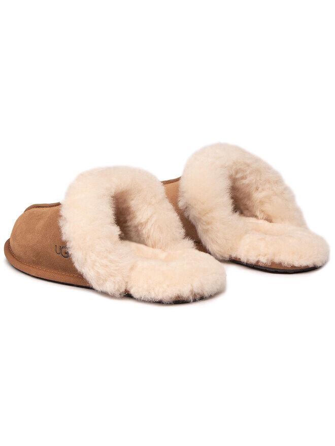 Домашние тапочки W Scuffette II Ugg, коричневый — фото 3