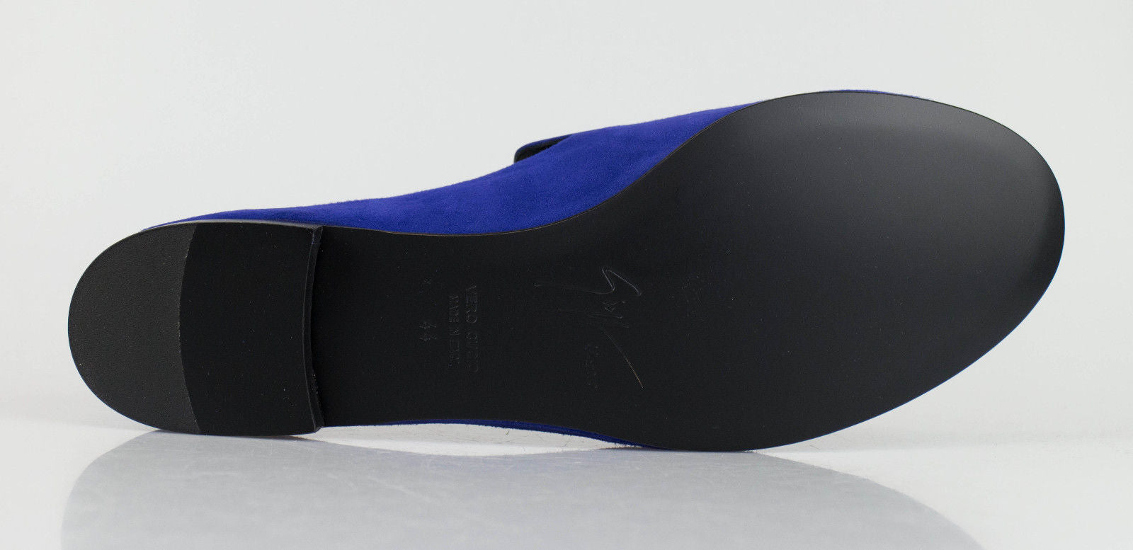 

Замшевые тапочки Kevin Camoscio Giuseppe Zanotti, синий