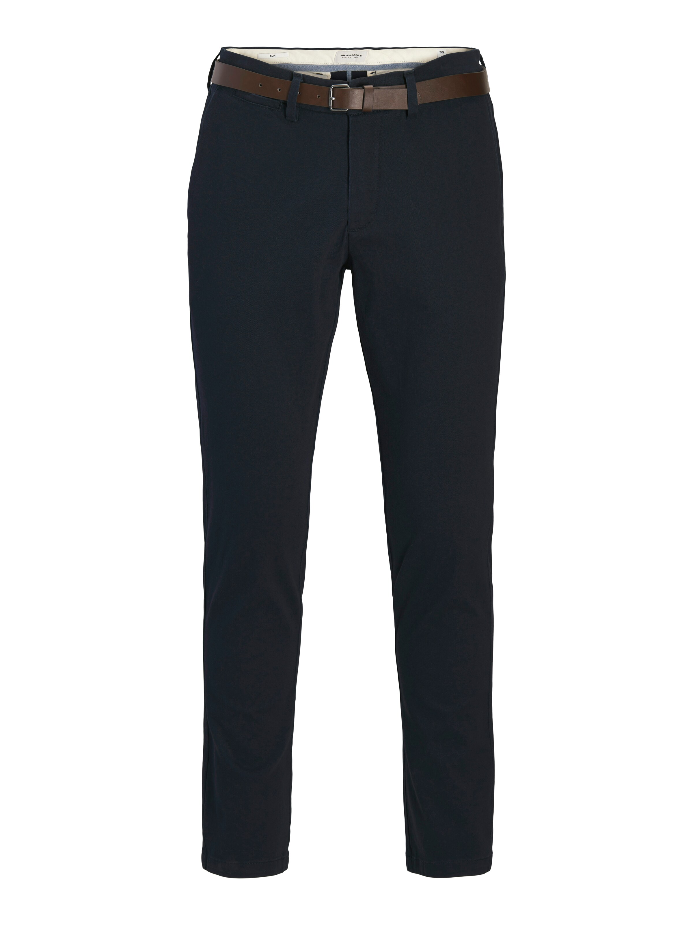 

Jack & Jones Plus Узкие брюки-чиносы в черном цвете