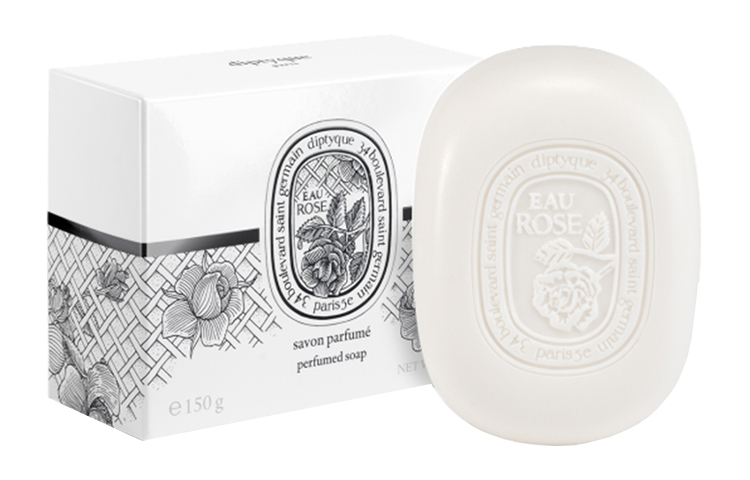 Коллекция ароматного мыла для увлажнения и очищения Diptyque, shadow water soap 150g — фото 3