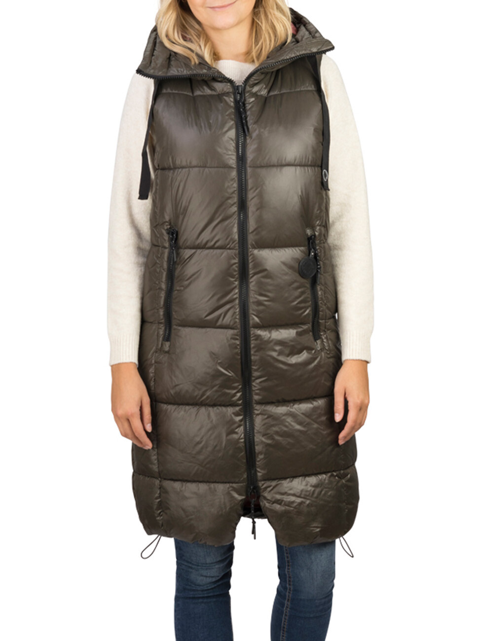 

Утепленный жилет DENIMFY DFCaro, зеленый
