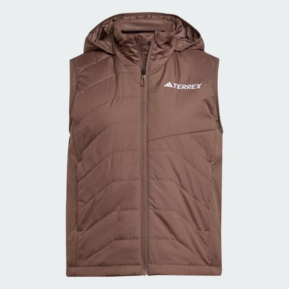

Жилет Adidas Terrex Multi Climawarm Insulated Hooded, коричневый