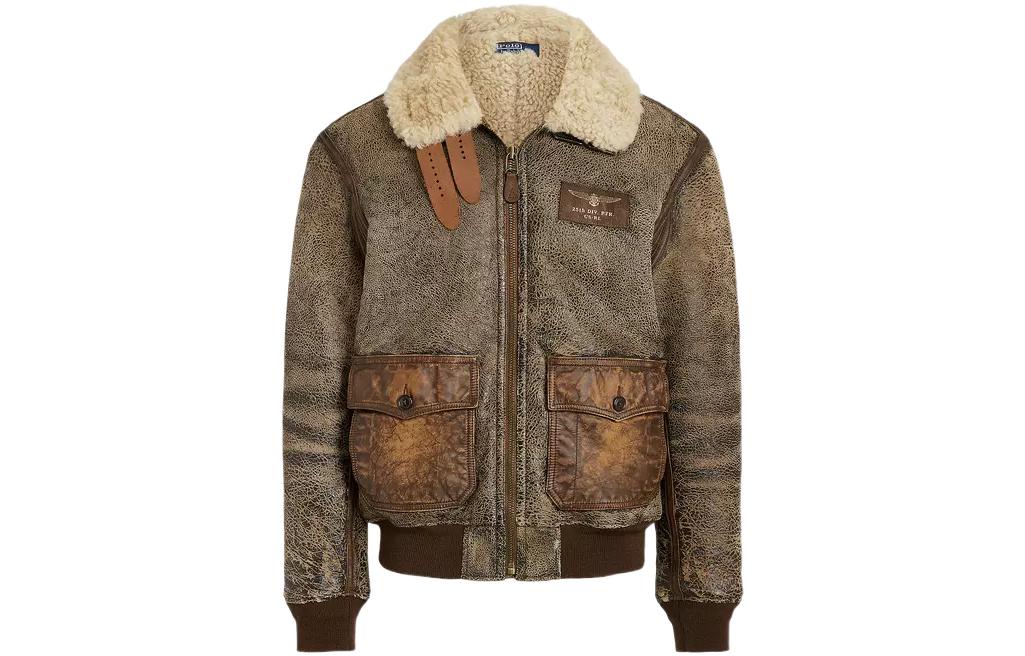 

Куртка мужская коричневая Polo Ralph Lauren, Коричневый, Куртка мужская коричневая Polo Ralph Lauren