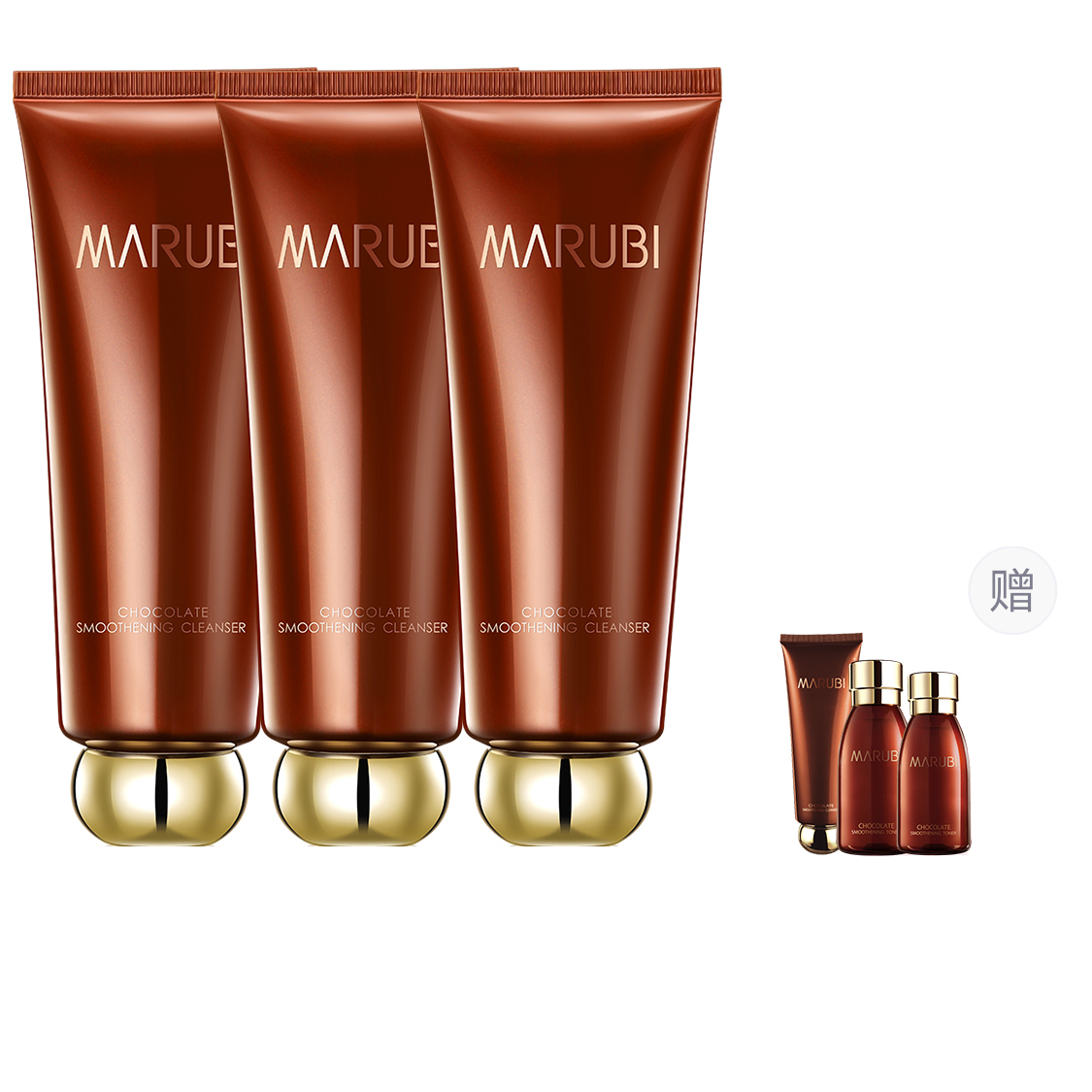 

MARUBI Шоколадный шелковый очищающий гель для лица против морщин, подтягивающий, увлажняющий и питающий