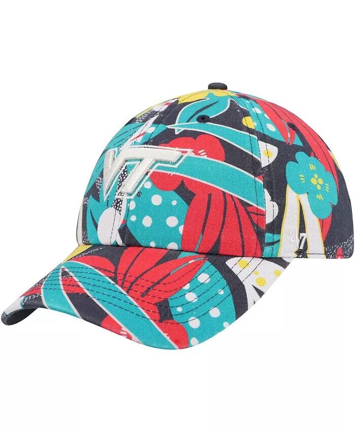 

Женская темно-серая шапка Virginia Tech Hokies Plumeria Clean Up Adjustable '47 Brand