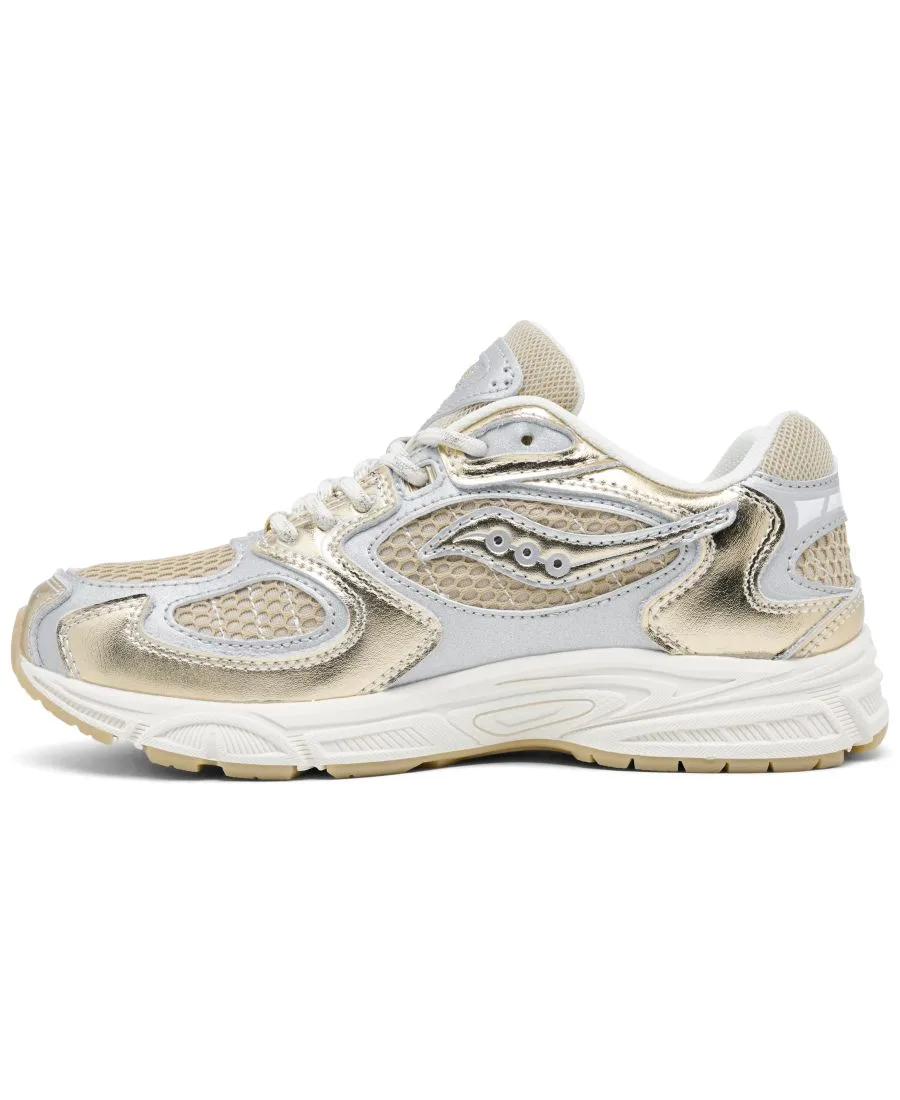 Детские повседневные кроссовки Grid Jazz 9 от Finish Line Saucony, золото — фото 3