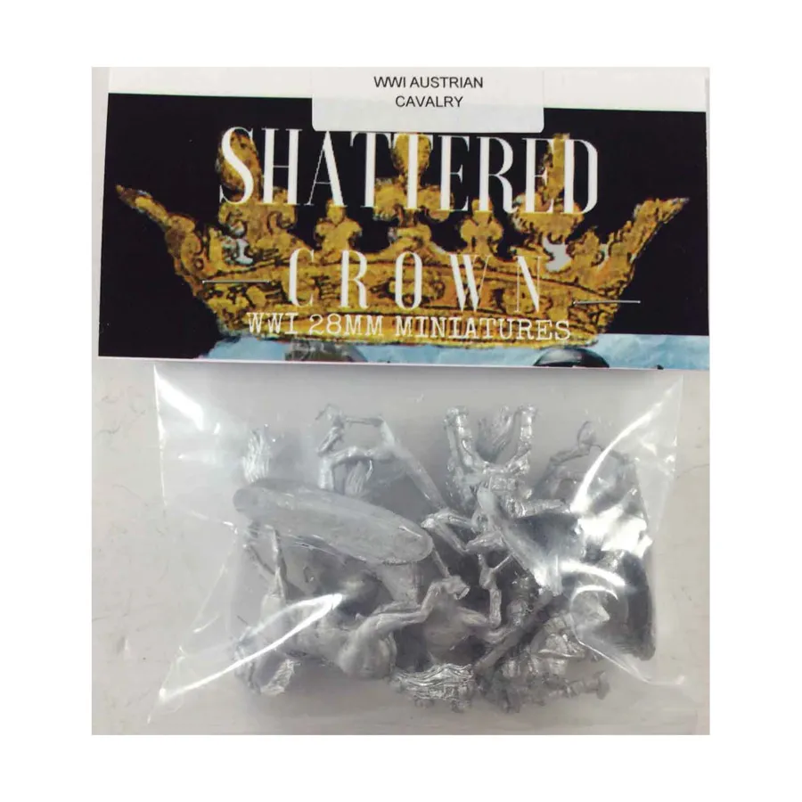 

Австрийская кавалерия, WWI Shattered Crown Miniatures - Austrian (28mm)