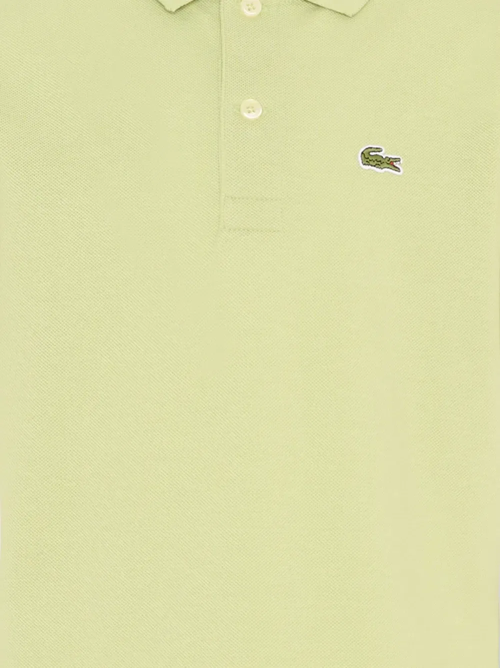 Поло с коротким рукавом Lacoste Kids, зеленый — фото 3