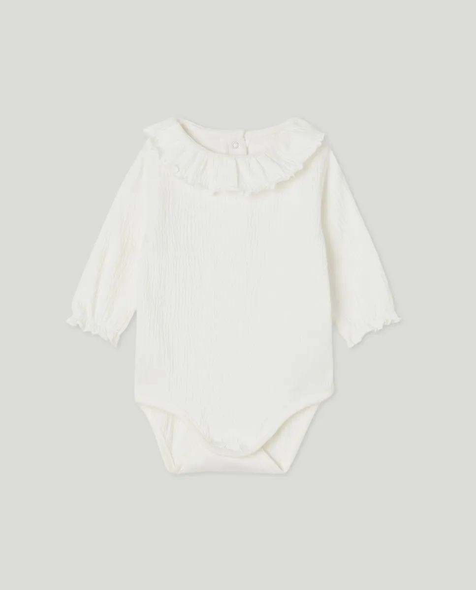 

Боди с длинным рукавом для мальчиков и девочек Coconut El Corte Inglés, белый