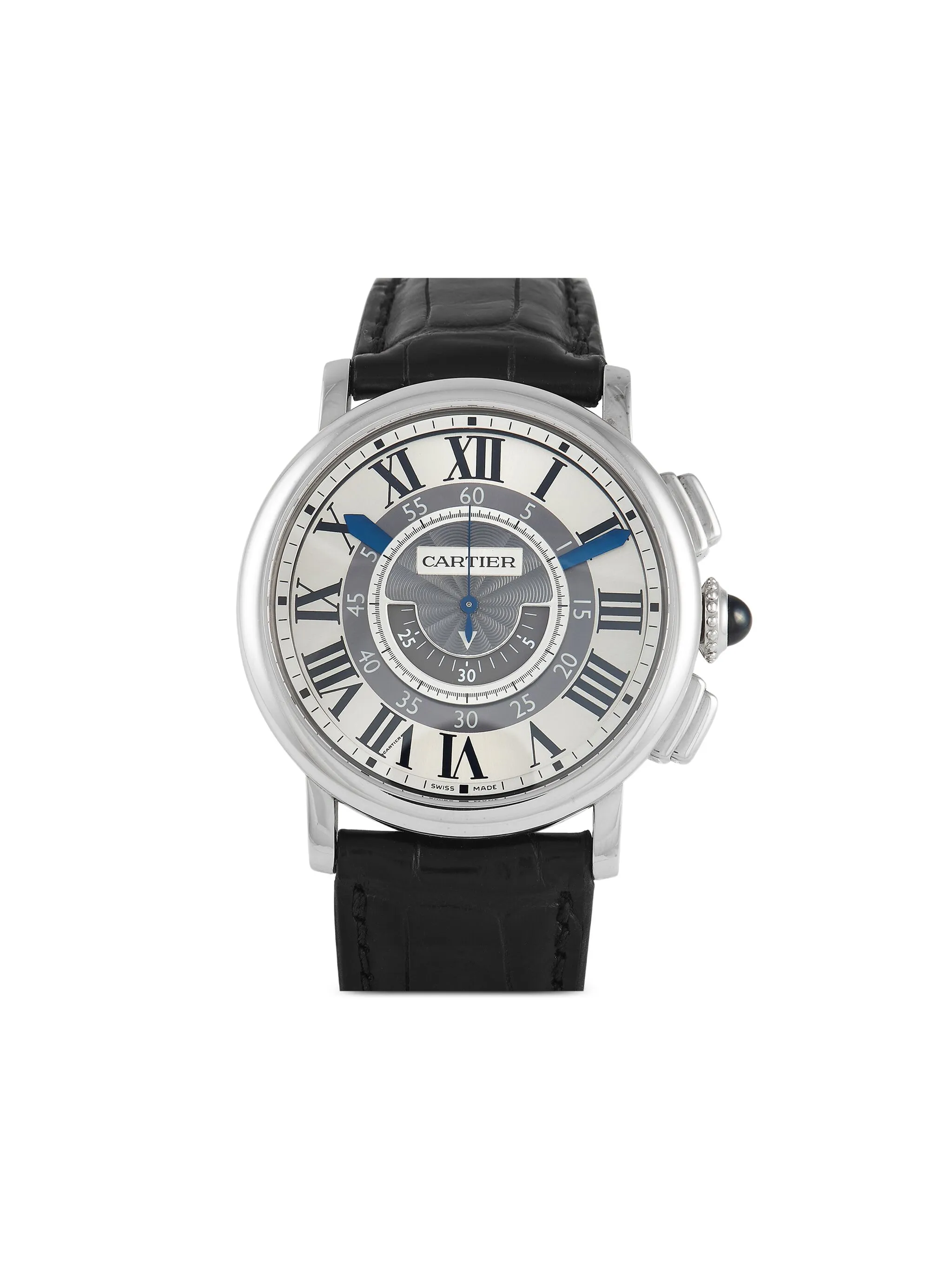 

Наручные часы Rotonde Central 42 мм Cartier, серебристый
