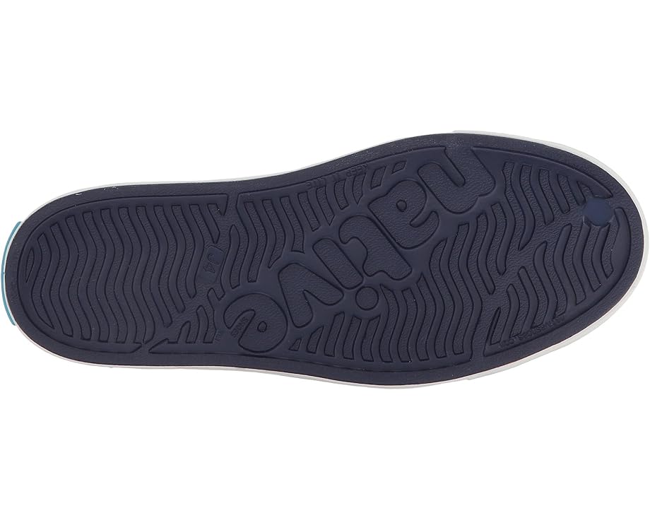 Детские кроссовки Native Shoes Jefferson (Little Kid/Big Kid) Native Shoes Kids, Regatta Blue/Shell White — фото 3