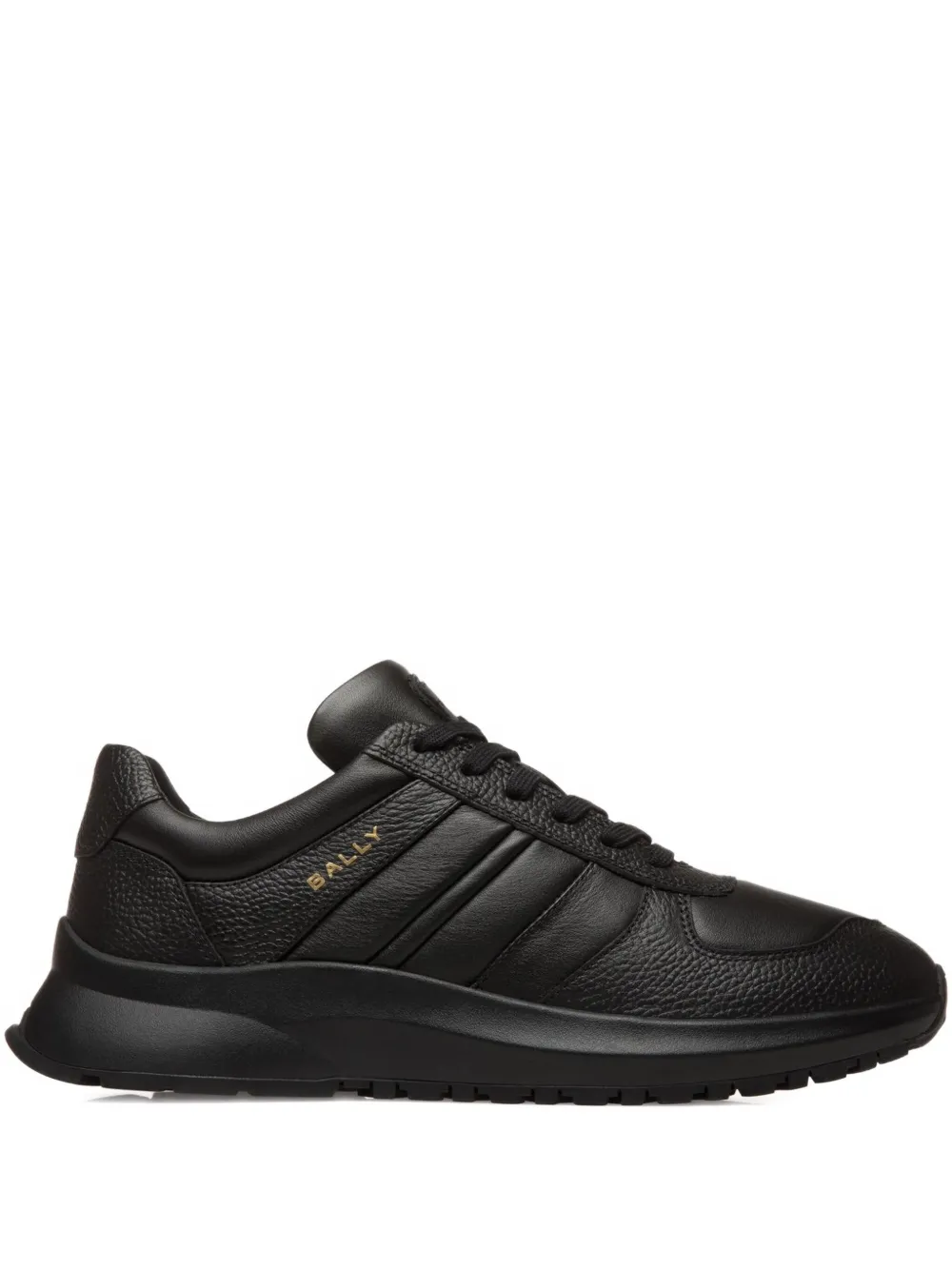 

Кроссовки Outline из зернистой кожи Bally, черный