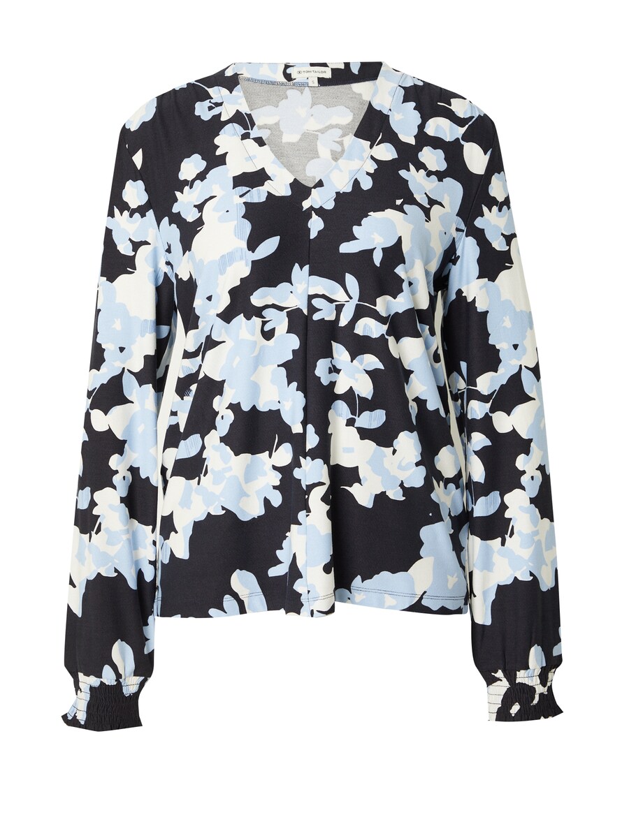 

Блуза TOM TAILOR, Light blue/Dark blue