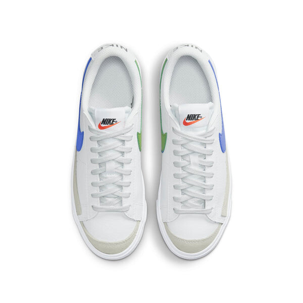 Кроссовки blazer low '77 'white chlorophyll medium blue' Nike, белый — фото 4